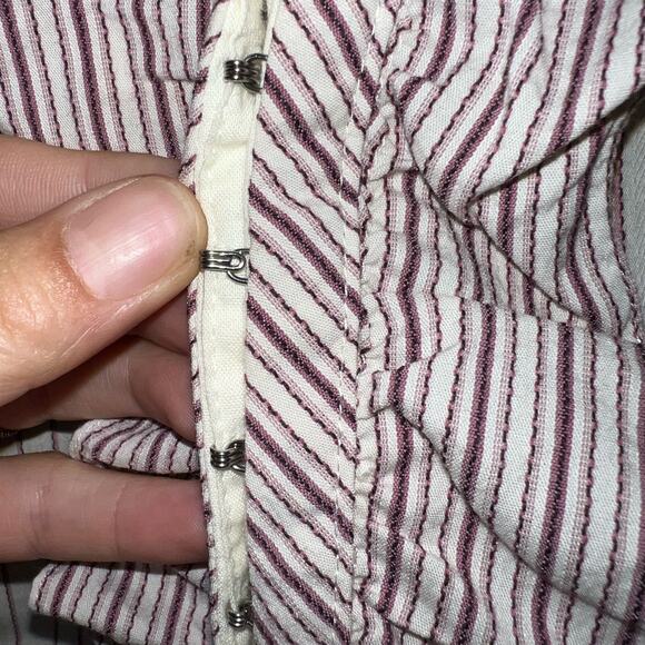 Valerie separates size small petite vintage hook closure top long sleeve - Picture 7 of 10